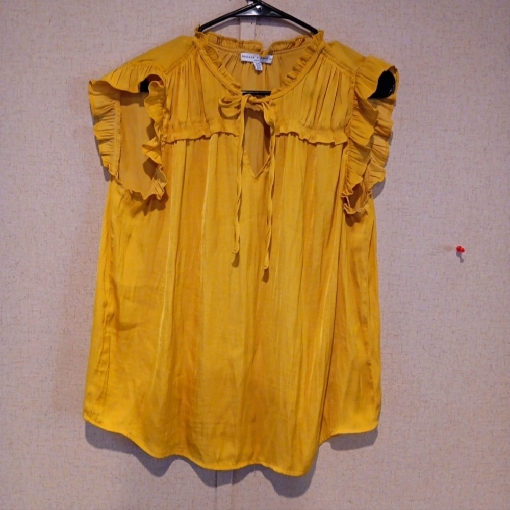 Maison D'Amelie Women's Blouse Top Size M Made In Paris